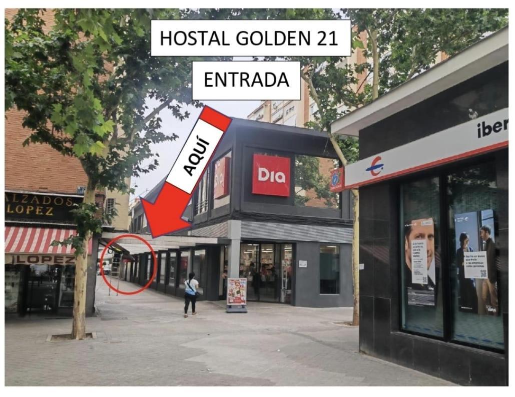 Hostal Golden 21*** Мадрид Экстерьер фото